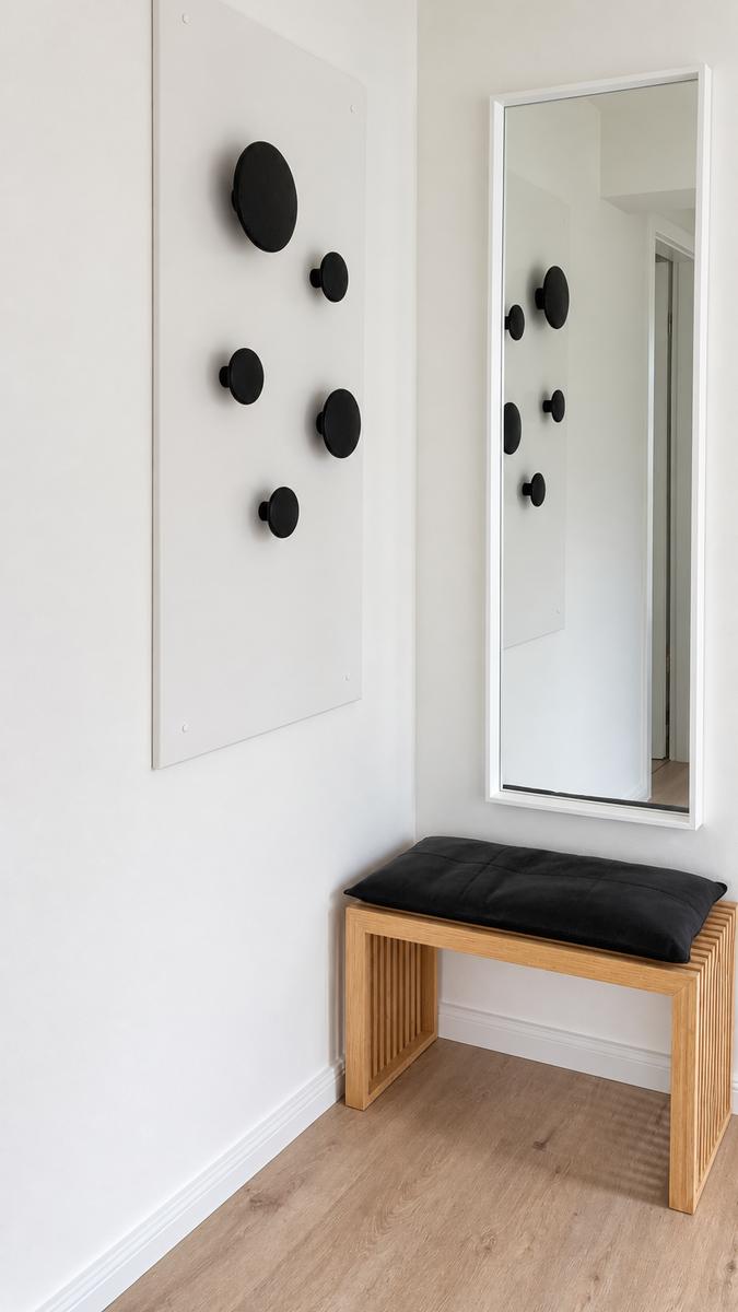 Flur mit Garderobe
