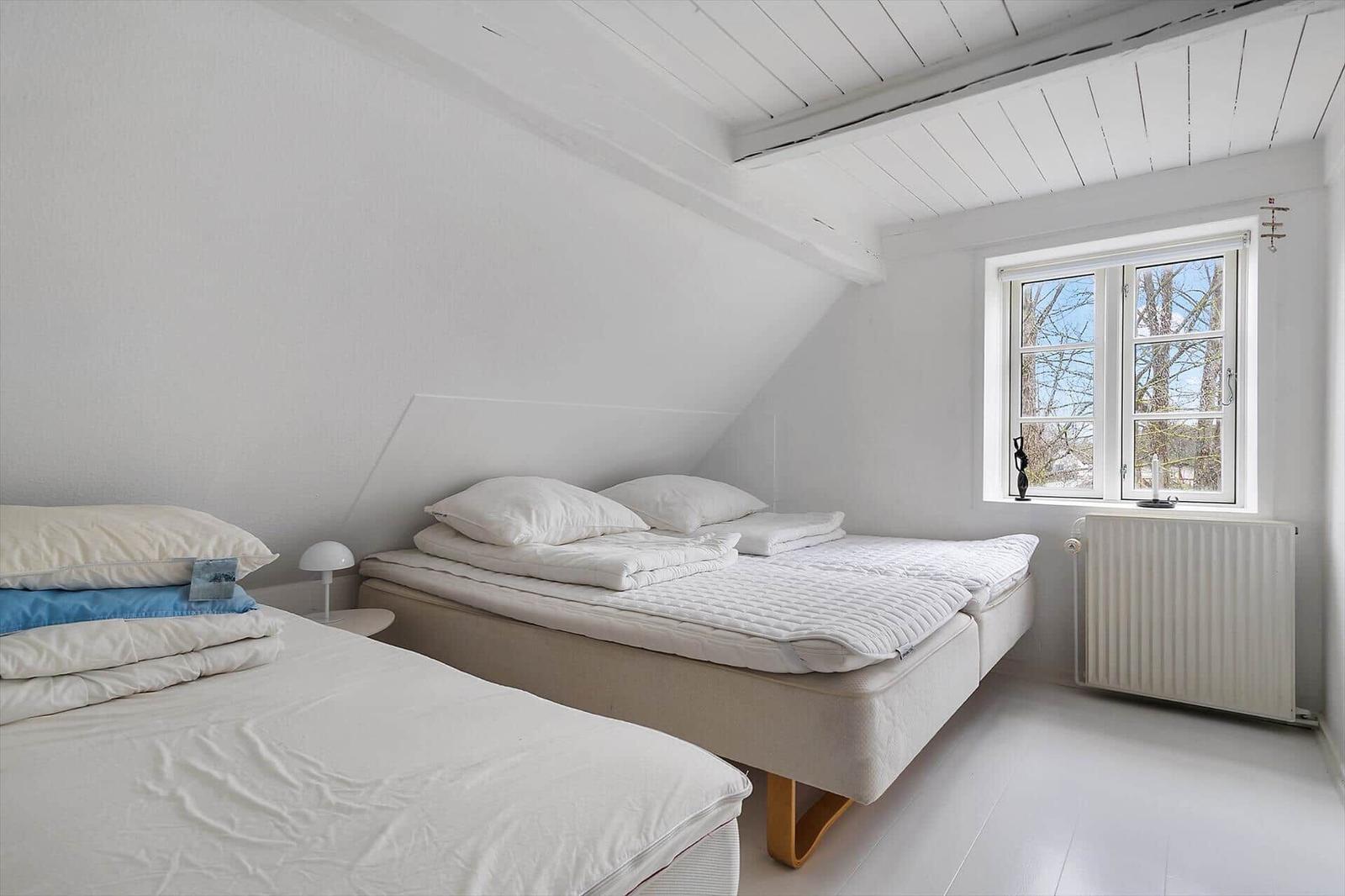 Stueplan zeigt Wohnfläche mit Küche, Bad und Schlafzimmer.