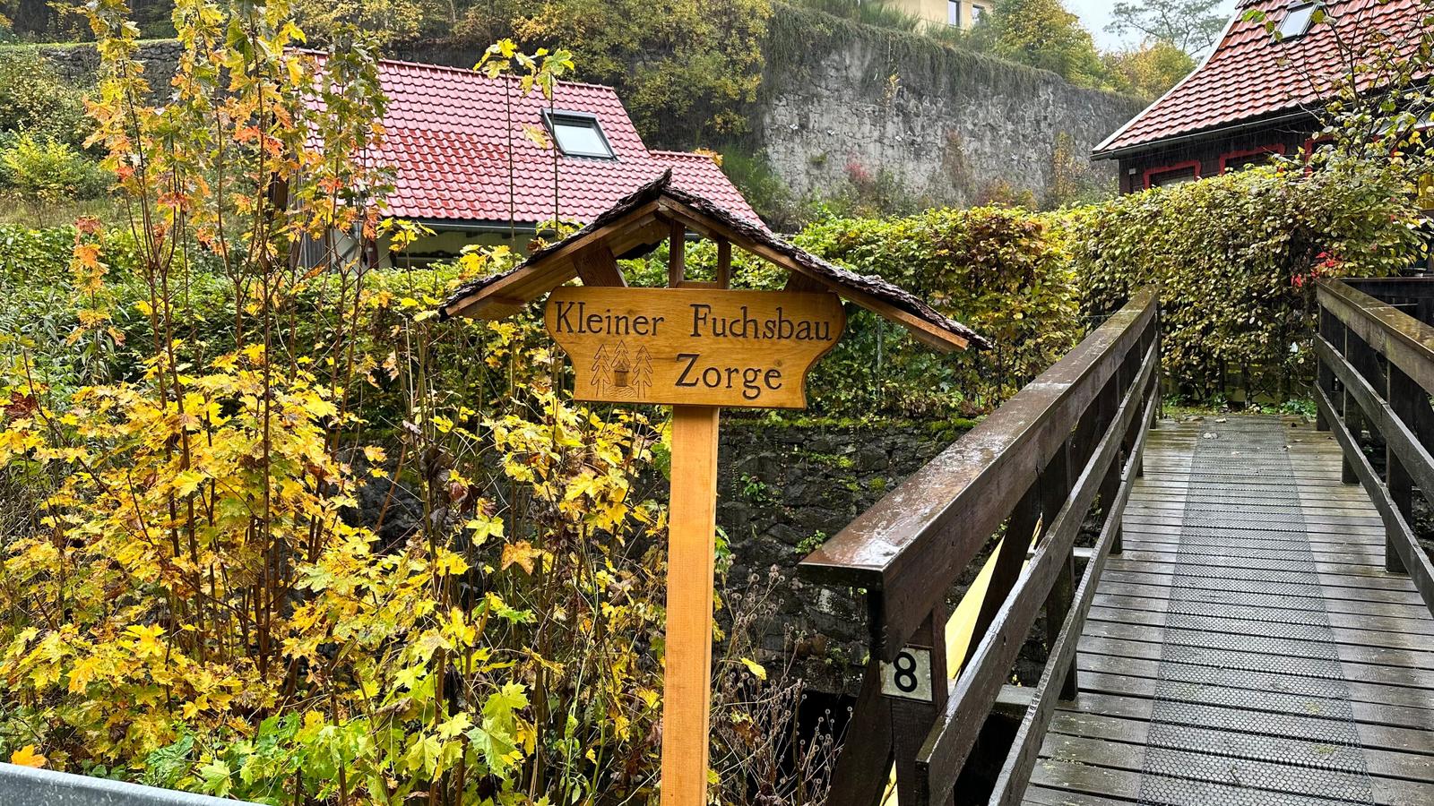 Zugang zum Kleinen Fuchsbau