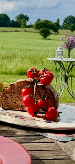 Herbstbrotzeit auf der Terasse...