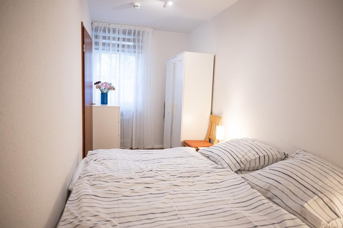 Gemütliches Schlafzimmer mit harmonischer Atmosphäre.