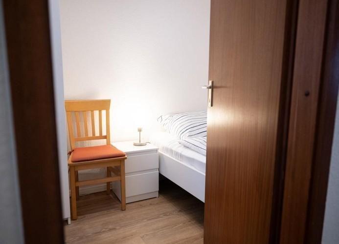 erster Zugang zum Schlafzimmer