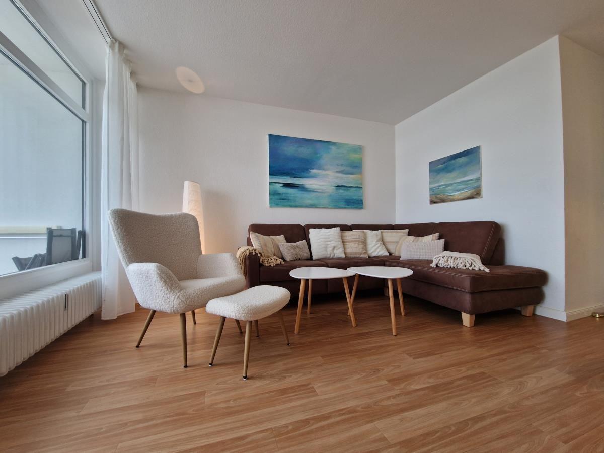 Elegantes Wohnzimmer, perfekt für entspannte Stunden.