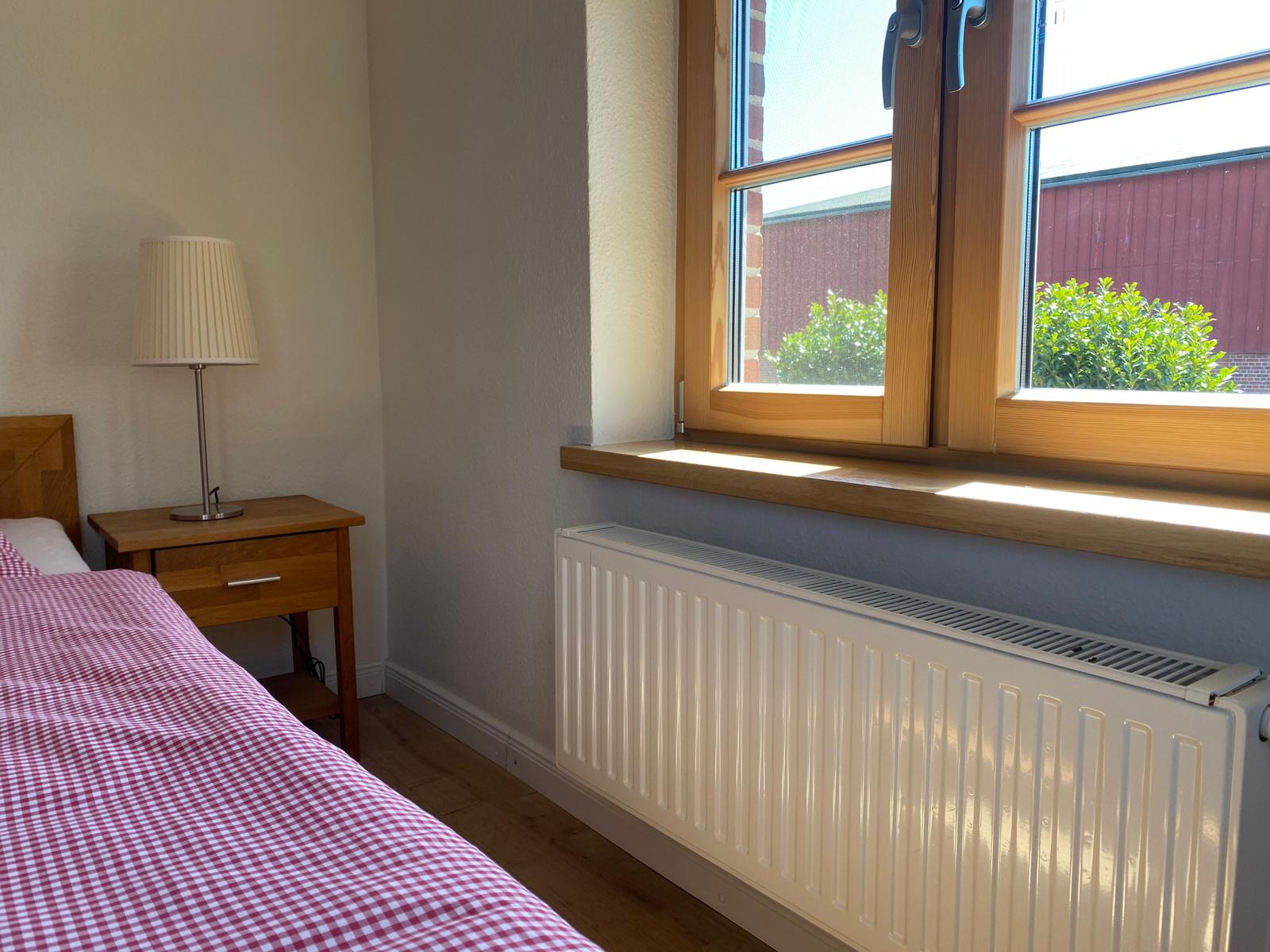 Blick aus dem Elternschlafzimmer