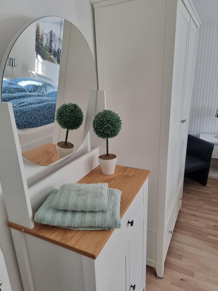 Kommode im Schlafzimmer