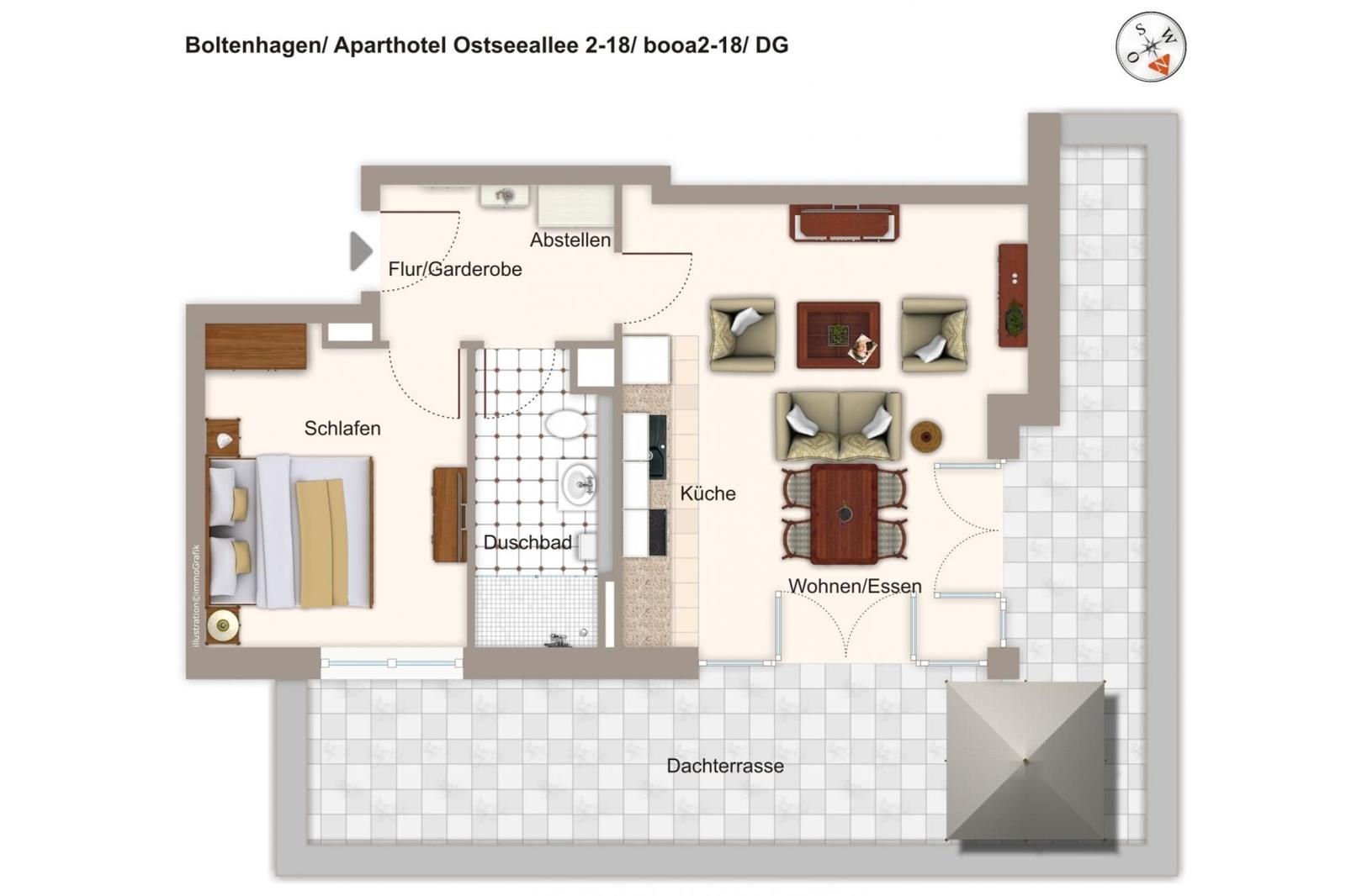 Grundriss (Angaben ohne Gewähr)