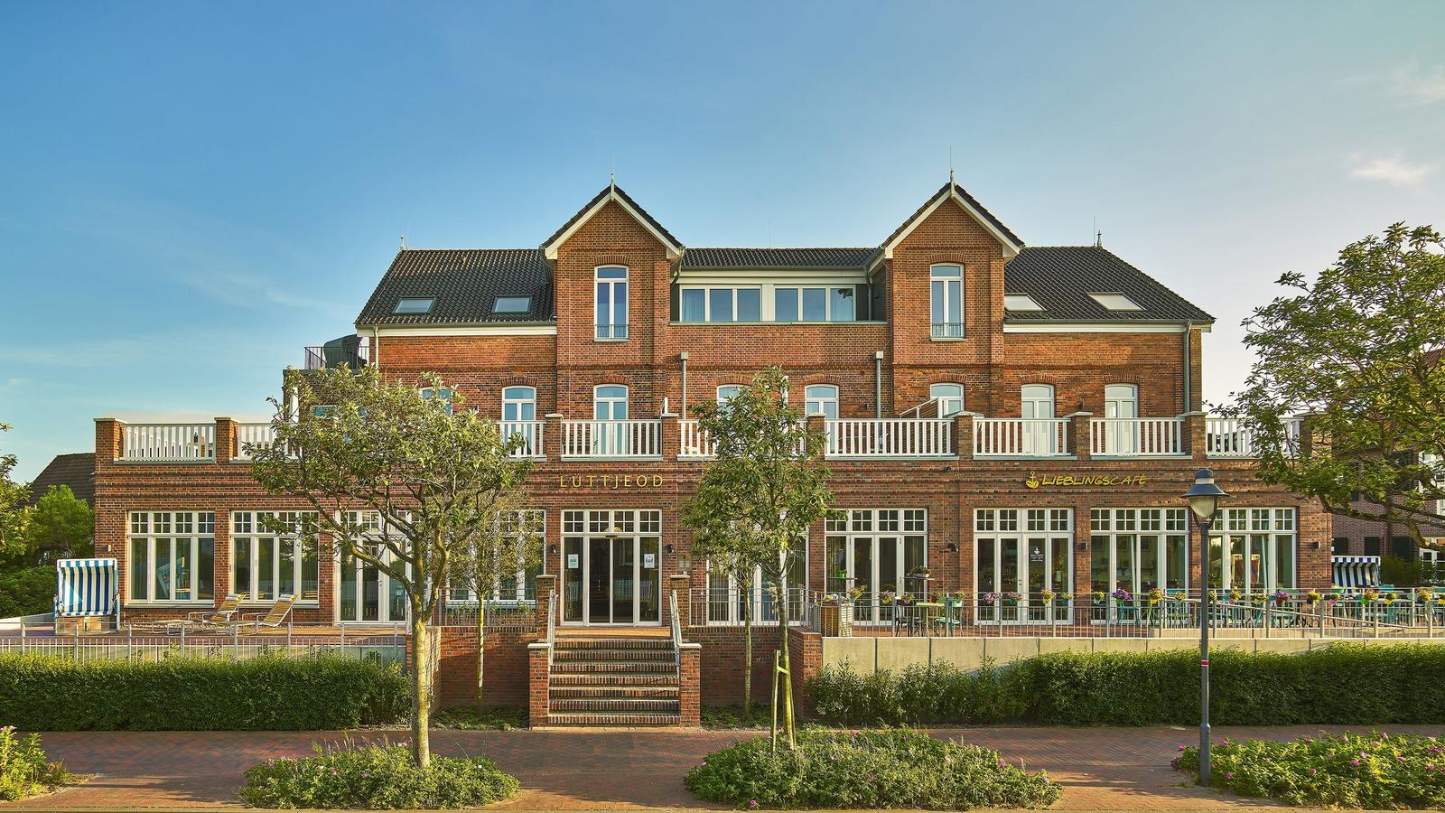 Hauptansicht vom Lüttjeod Apartmentvilla 18, Hauptstraße 9auf Langeoog