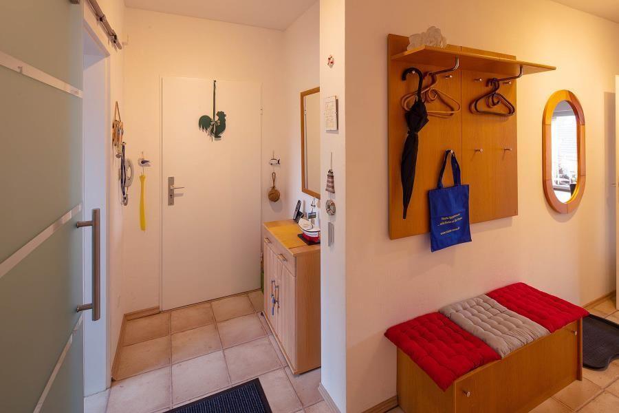 Bright Entrance Area with Coat Rack