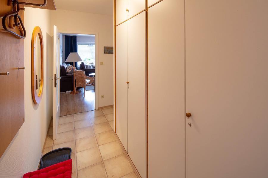 Hallway with access to the living room