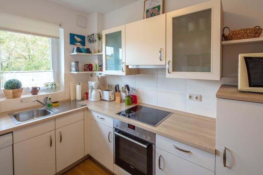 Modern Kitchen with Stove and Sink