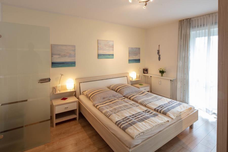 Bedroom with Double Bed and Nightstands