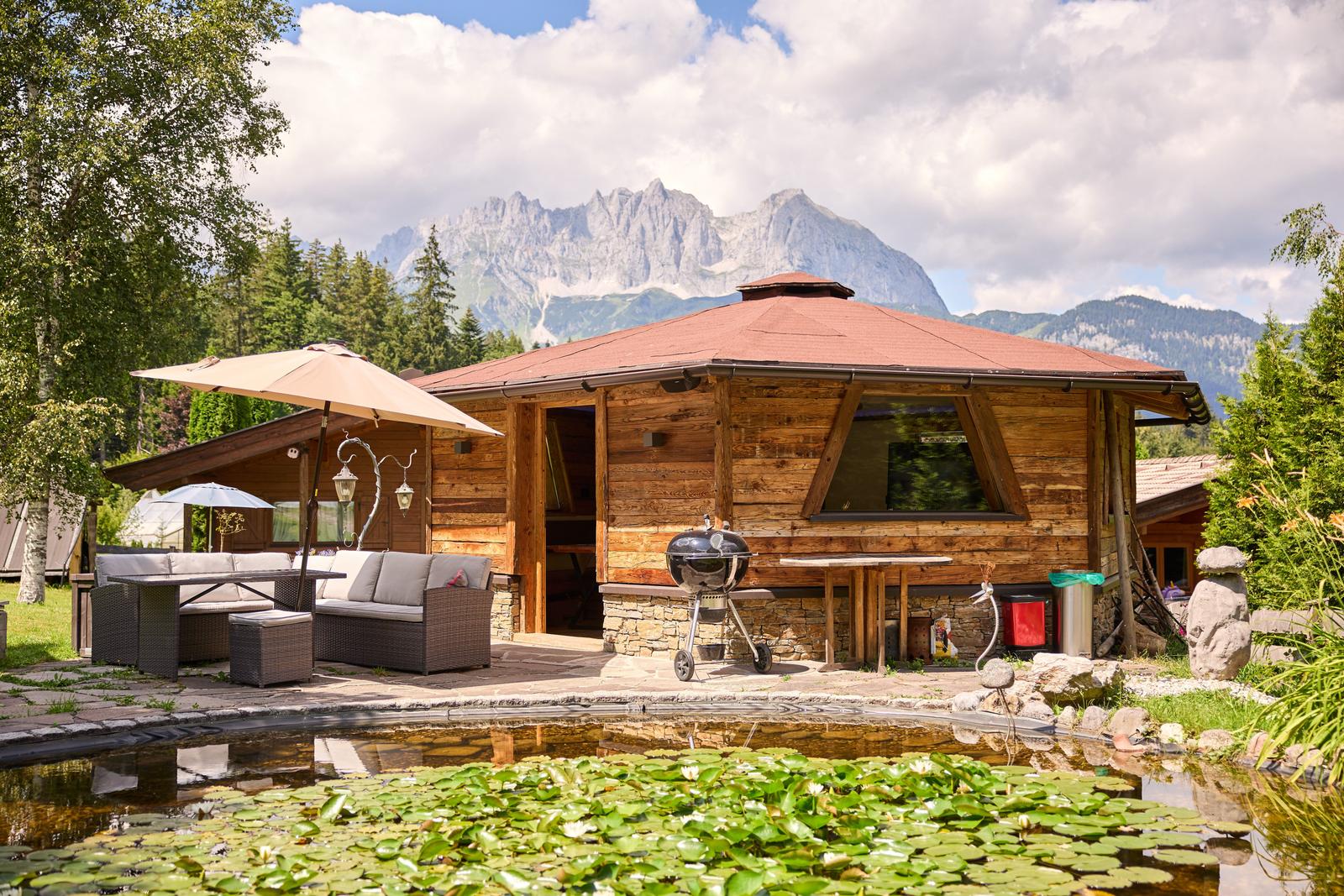 Unsere Grill Lodge am Rosenteich