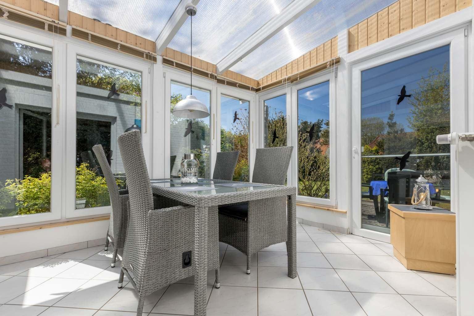Wintergarten - Haus Sturmmoewe, Wohnung 4, Badallee 27-27a, St. Peter-Dorf...