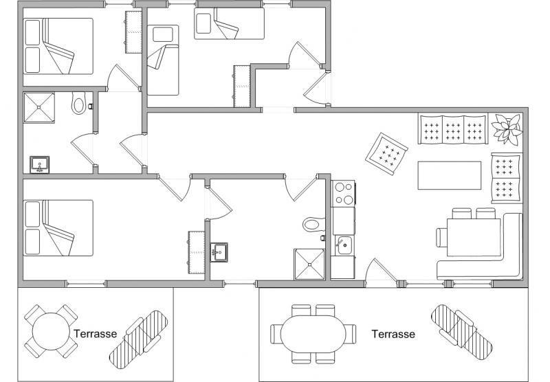Harz Ferienwohnung: Ferienhaus Nexö - Fewo 3 Schlafzimmer Harz Ferienwohnung: Ferienhaus Nexö - Fewo 3 Schlafzimmer