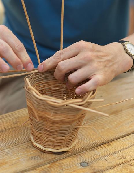 Handwerk Korbflechten