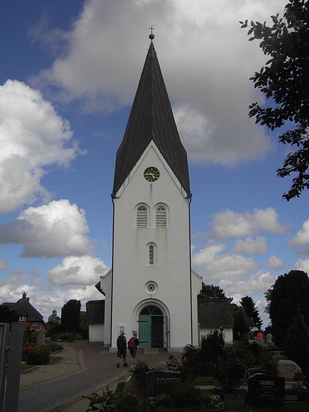 St. Clemens Amrum Die St. Clemens Kirche in Nebel