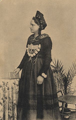 Tracht auf Föhr Friesentracht