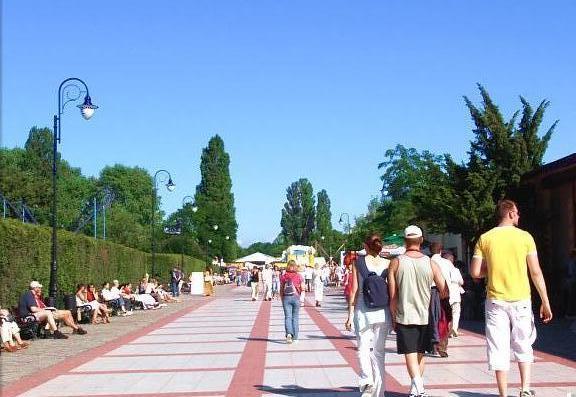 Promenade in Swinemünde