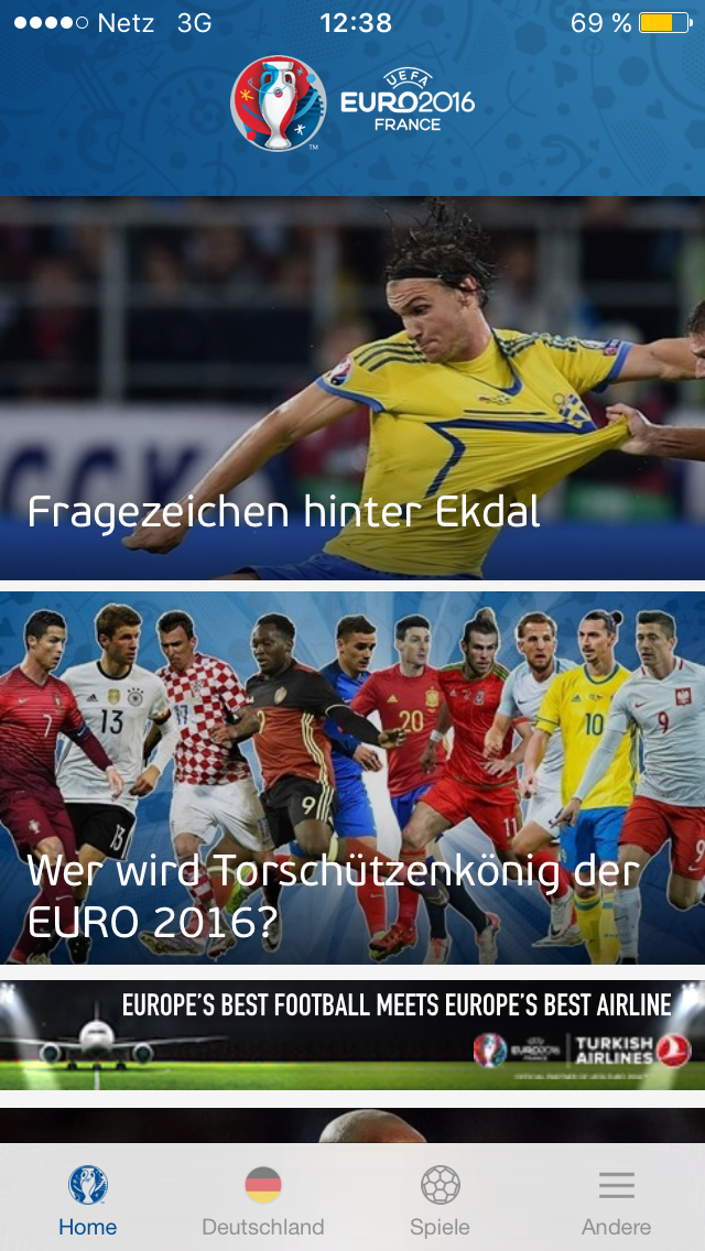 UEFA EURO 2016 App