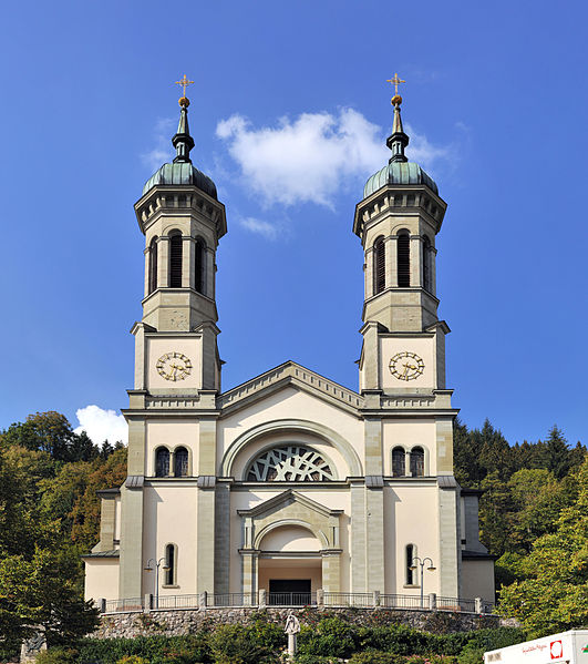 Todtnau Pfarrkirche St. Johannes dem Täufer in Todtnau