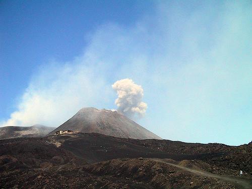 The Volcano Mount Etna