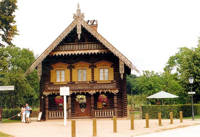 Haus in der russischen Kolonie Alexandrowka