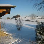 Witwe Bolte "Saunahäuschen" im Schnee