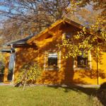 Blockbohlenhaus mit Saunahaus und Gartenschlafhaus - Friedrichsbrunn