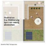 Grundriss: Die wunderschöne, große Dachterrasse