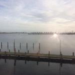 Ausblick von der Terrasse aus (aufgenommen Mitte November 2017)