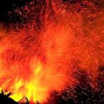 Osterfeuer in Bad Harzburg