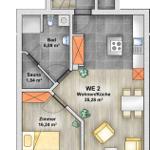 Ferienwohnung "Sundseele" Nr. 26 WE-2 - Fehmarnsund