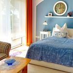 Schlafbereich im Wohnzimmer