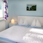 Bettwäsche und Handtücher sind inklusive