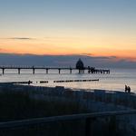 Blick auf die Seebrücke