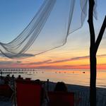 Sonnenuntergang am Strand von Zingst