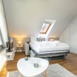 Wohnzimmer mit Schlafsofa...