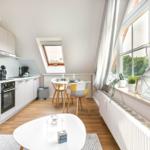 Wohnzimmer mit Schlafsofa...