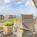 Balkon mit Blick zur Ostsee und zum Binnensee
