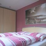 Schlafraum mit Doppellbett