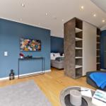 Großzügiger Wohn- und Schlafbereich unter dem Dach...