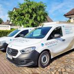 Dies ist ein modernes Appartement mit Momentic-Service