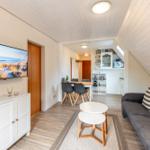 Blick von der Terasse zum Küchenbereich