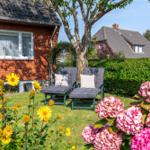 Der schöne Garten lädt zum Verweilen ein