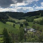 Wanderung Elpe, Blick auf den Skilift