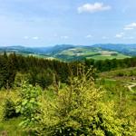 Wanderung in der Umgebung, Blick auf die Weiten des Sauerlands