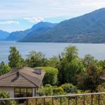 House with view of lake and mountains