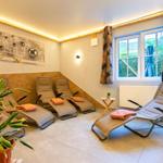 ...Die Entspannung nach dem Saunagang!..