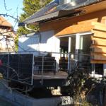 Terrasse mit Gartenmöbel