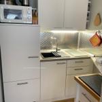 eine neue Küche wurde eingebaut